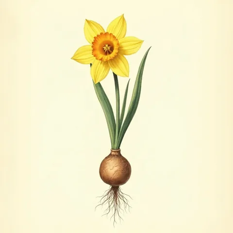 Daffodil bulbs